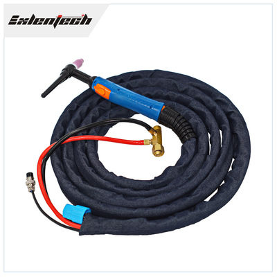 CE 4m Wp18 TIG Air Cooled Mig Torch Gun Untuk Stainless Steel