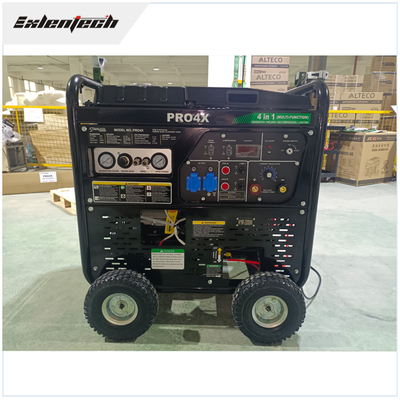 4 In One ARC Welder Machine 20-200A Multifungsi Dengan Generator Bensin Petir