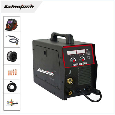 5KG Kabel Fluks Kawat Portabel Mig Welder 200amp Fungsi Pulsa Ringan